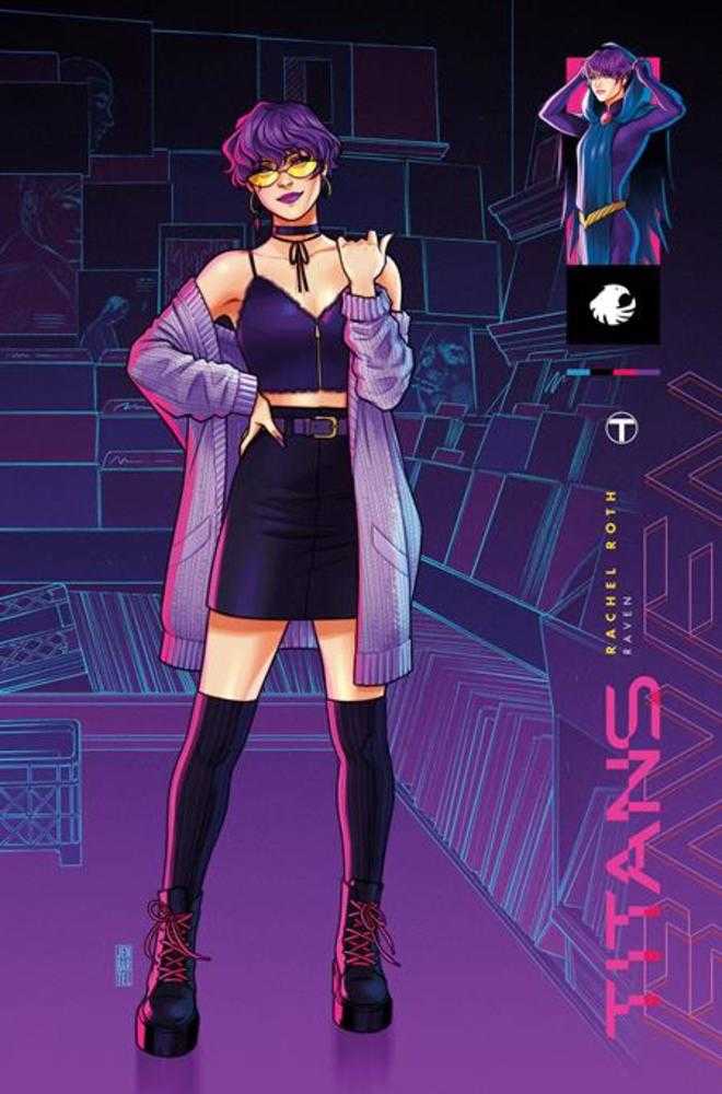 Titans #6 Cover B Jen Bartel Card Stock Variant | BD Cosmos