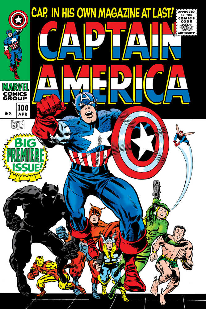 Mighty Marvel Masterworks Captain America TPB Volume 03 To Be Reborn Direct Market Variant | BD Cosmos
