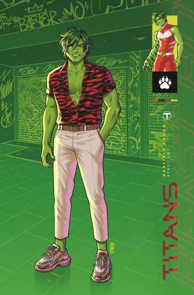 Titans #7 Cover B Jen Bartel Card Stock Variant | BD Cosmos