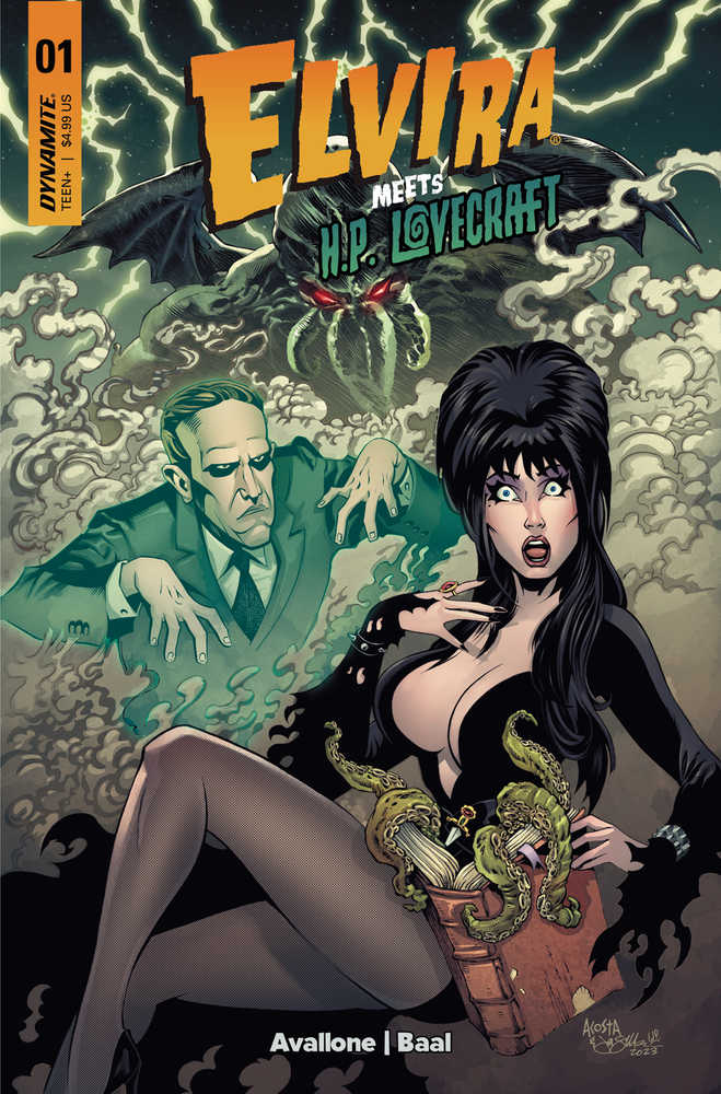 Elvira Meets Hp Lovecraft #1 Cover A Acosta | BD Cosmos