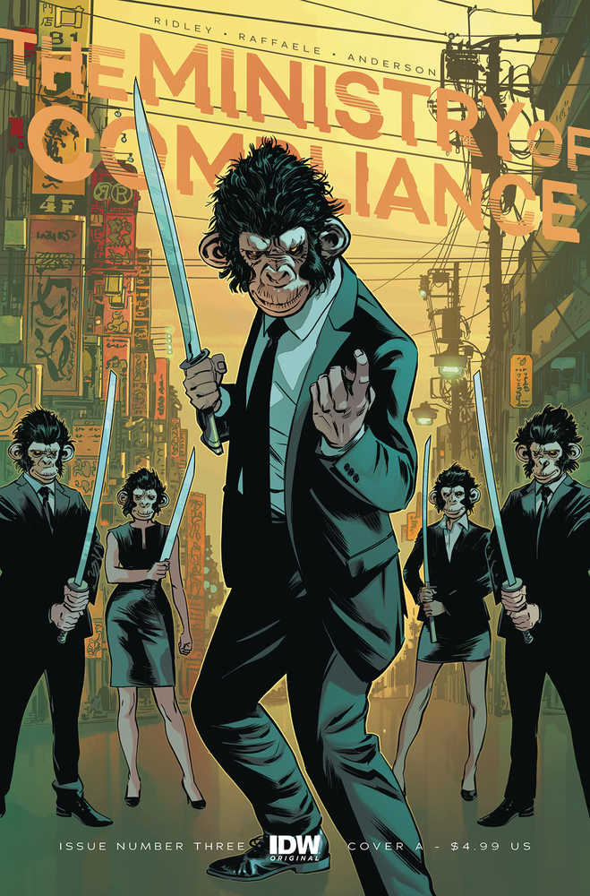 Ministry Of Compliance #3 Cover A Raffaele | BD Cosmos