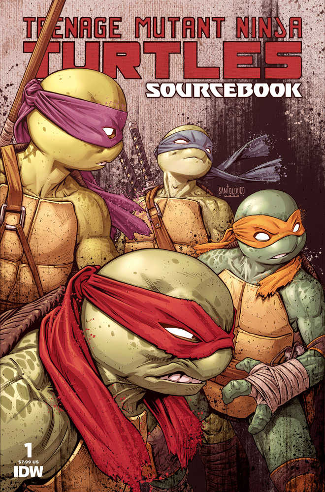 Teenage Mutant Ninja Turtles Sourcebook #1 IDW A Santolouco 02/21/2024 | BD Cosmos