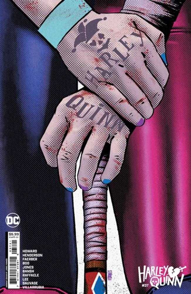 Harley Quinn #37 Cover B Jorge Fornes Card Stock Variant | BD Cosmos