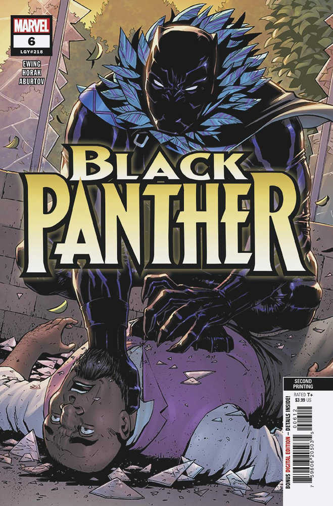 Black Panther #6 2e impression Marvel Matt Horak 01/17/2024 | BD Cosmos