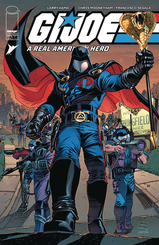 G.I. Joe A Real American Hero #305 IMAGE A Kubert & Anderson 03/20/2024 | BD Cosmos