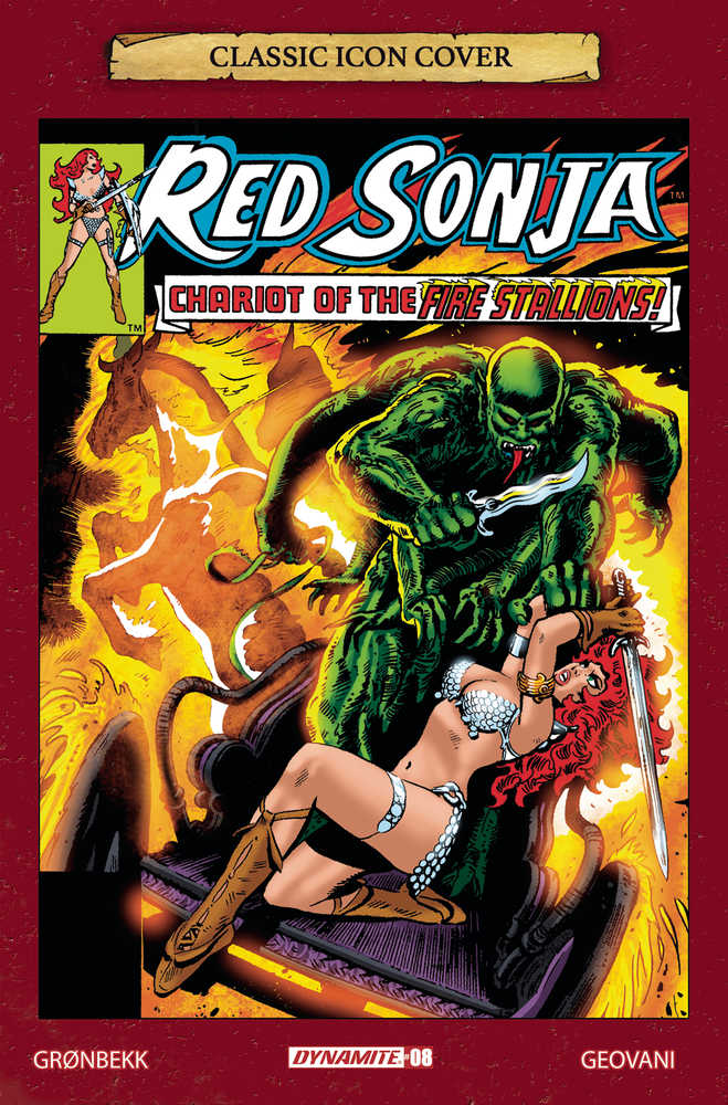Red Sonja 2023 #9 DYNAMITE 1:10 Thorne Icon 03/27/2024 | BD Cosmos