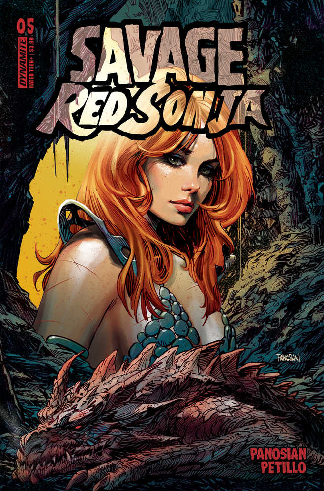 Savage Red Sonja #5 Couvre Un Panosian | BD Cosmos