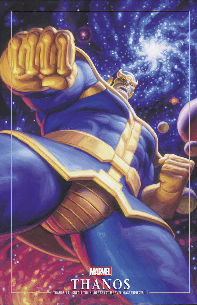 Thanos #4 Greg And Tim Hildebrandt Thanos Marvel Masterpieces III Variant | BD Cosmos