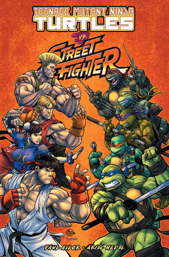 Teenage Mutant Ninja Turtles contre Street Fighter | BD Cosmos