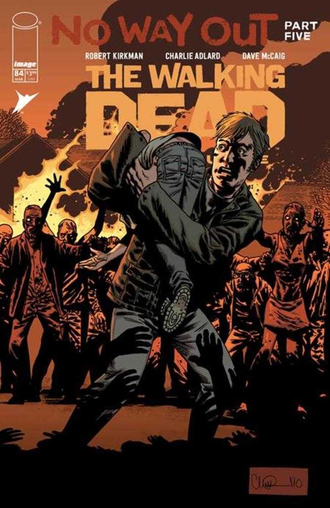 Walking Dead Deluxe #84 Cover B Charlie Adlard & Dave Mccaig Variant (Mature) | BD Cosmos