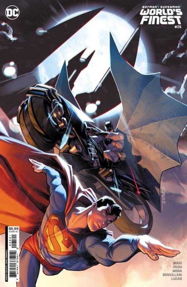 Batman Superman Worlds Finest #25 Couverture B Jamal Campbell Card Stock Variante | BD Cosmos