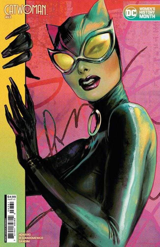 Catwoman #63 Couverture D Sozomaika Mois de l’histoire des femmes Variante de papier cartonné | BD Cosmos