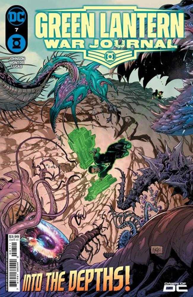 Green Lantern War Journal #7 Couverture A Montos | BD Cosmos