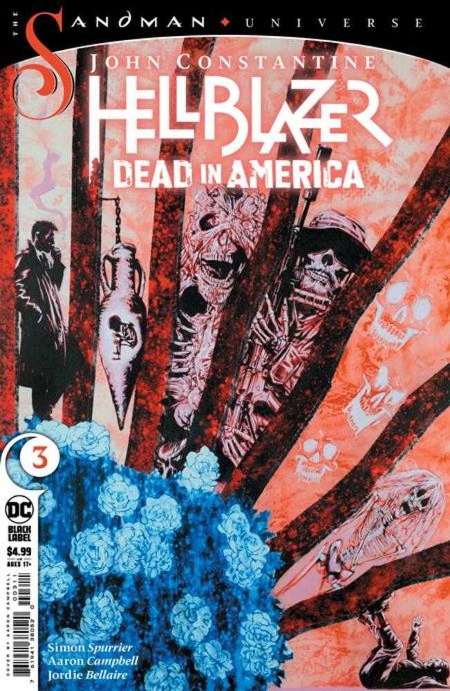 John Constantine Hellblazer Dead In America #3 (sur 9) Couverture A Aaron Campbell (Mature) | BD Cosmos