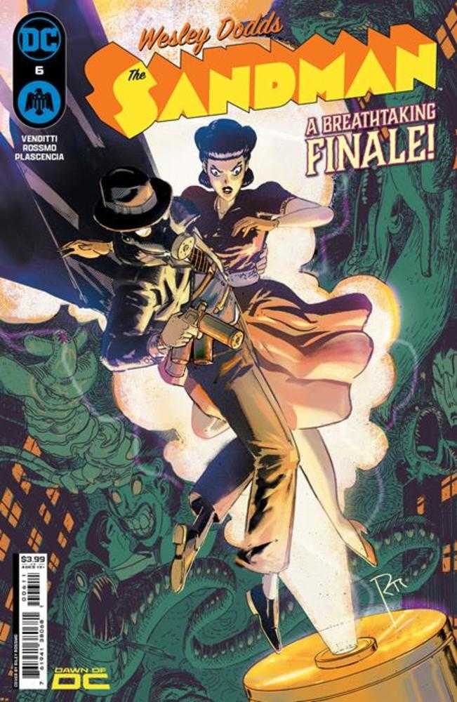 Wesley Dodds The Sandman #6 (Of 6) Cover A Riley Rossmo | BD Cosmos