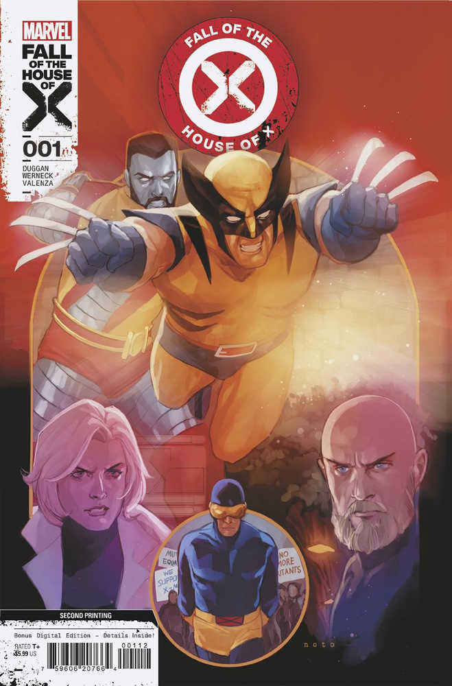 Fall Of The House Of X #1 2nd Print Marvel Noto 02/14/2024 | BD Cosmos