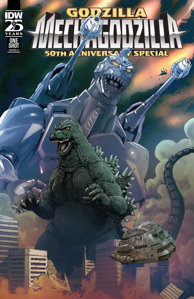 Godzilla Mechazilla 50th Anniv #1 IDW A Griffith Sortie 05/29/2024 | BD Cosmos