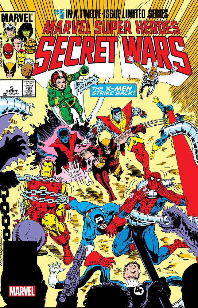 Marvel Super Heroes Secret Wars Facsimile #5 MARVEL Foil 05/08/2024 | BD Cosmos