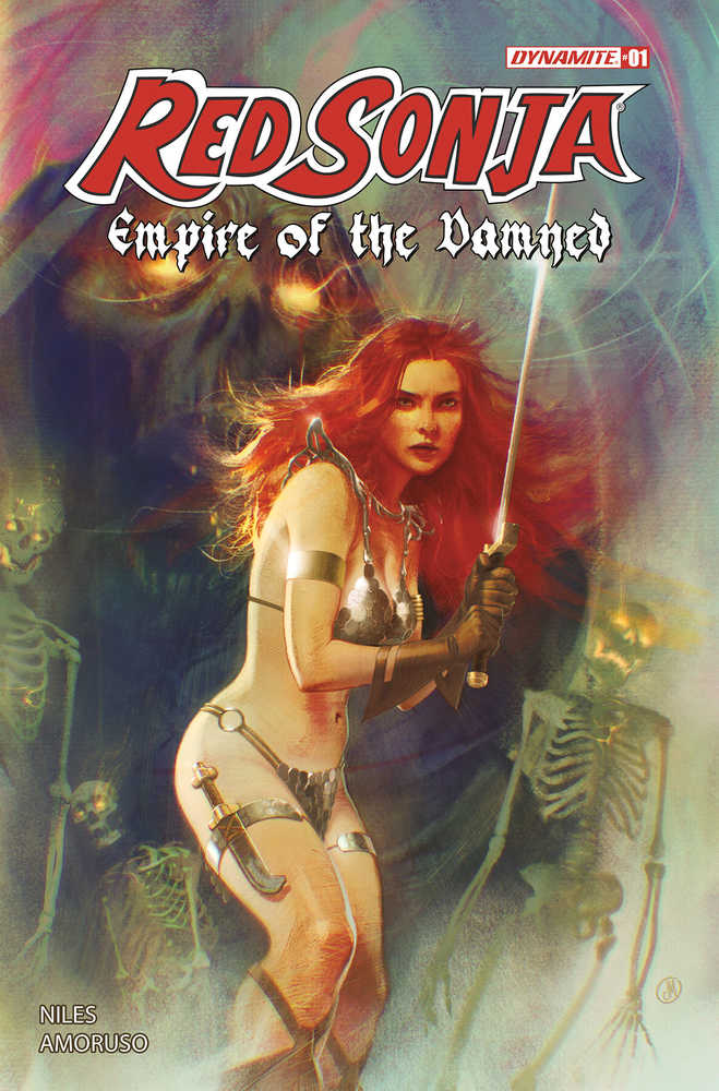 Red Sonja Empire Damned #1 DYNAMITE E Middleton Foil 04/03/2024 | BD Cosmos