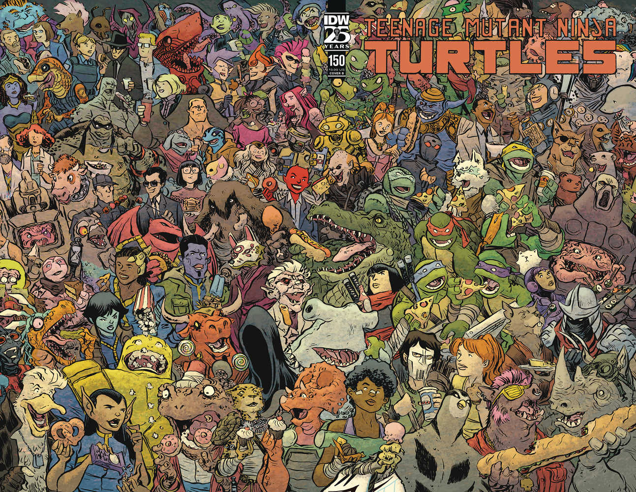 TMNT Ongoing #150 IDW D Lonergan 04/24/2024 | BD Cosmos