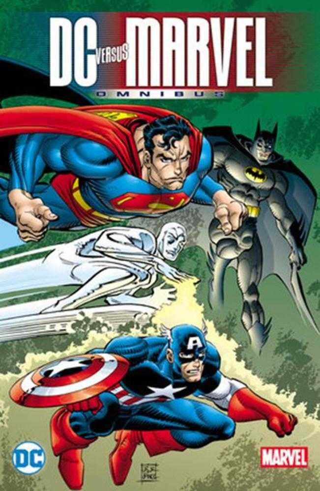 DC Versus Marvel Omnibus Hardcover John Romita Jr Cover | BD Cosmos