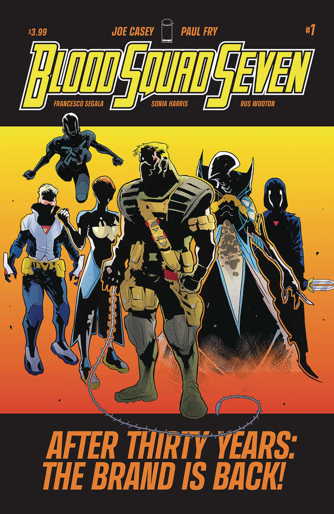 Blood Squad Seven #1 IMAGE A Fry 05/22/2024 | BD Cosmos
