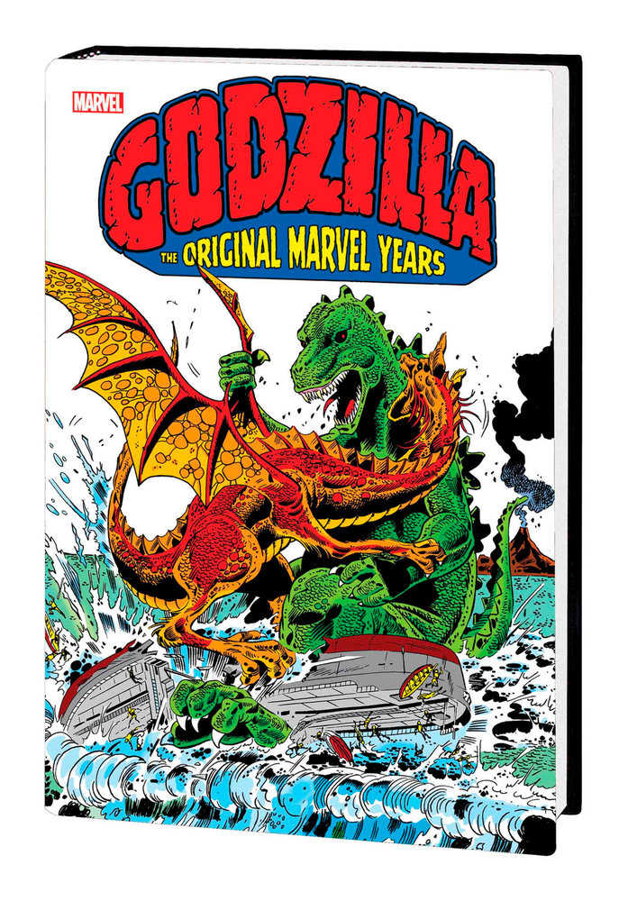 Godzilla : The Original Marvel Years Omnibus Herb Trimpe War Of The Giants Cover [Marché direct uniquement] | BD Cosmos