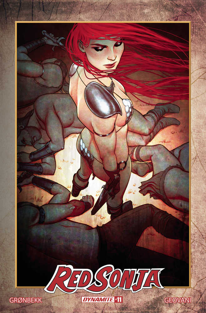 Red Sonja 2023 #11 1:10 DYNAMITE Frison Icon 05/29/2024 | BD Cosmos