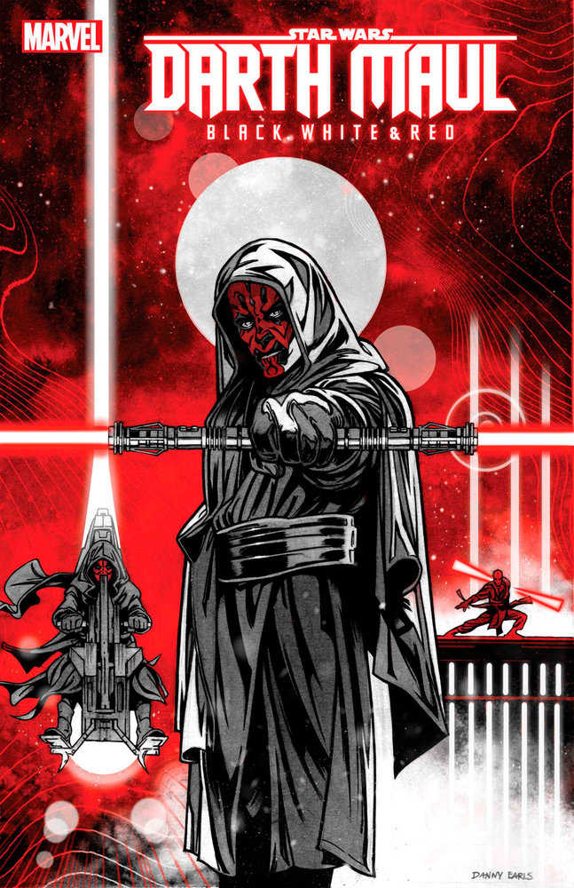 Star Wars Darth Maul Black White Red #2 B MARVEL Earls 05/29/2024 | BD Cosmos