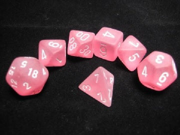 FROSTED 7-DIE SET PINK/WHITE. CHX27464 | BD Cosmos