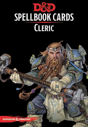 D&D SPELLBOOK CARDS: CLERIC 2E | BD Cosmos