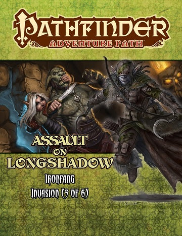 PATHFINDER 117 IRONFANG INVASION 3: AGRESSION SUR LONGSHADOW | BD Cosmos