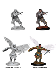 D&D MINIS: MALE AASIMAR FIGHTER | BD Cosmos