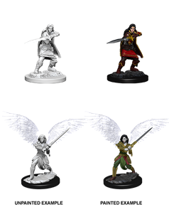 D&D MINIS: FEMALE AASIMAR FIGHTER | BD Cosmos