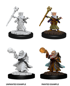D&D MINIS: MALE GNOME WIZARD | BD Cosmos