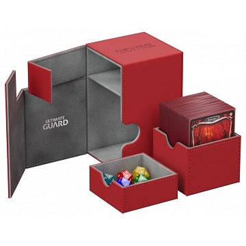 UG FLIP N TRAY DECK CASE XENOSKIN RED 100+ | BD Cosmos