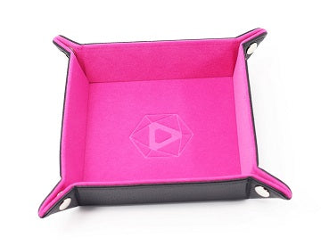 FOLDING SQUARE TRAY: WITH PINK VELVET | BD Cosmos