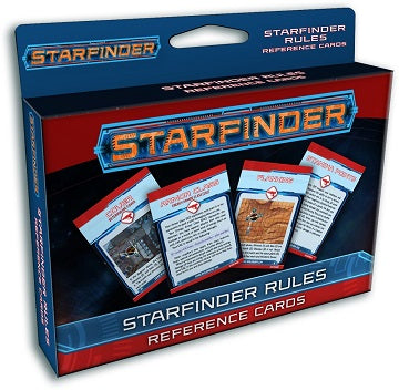 STARFINDER RULES REFERENCE CARDS DECK | BD Cosmos