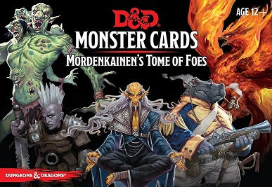 D&D MONSTER CARDS: LE TOME OF FOES DE MORDENKAINEN | BD Cosmos