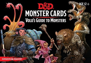 D&D MONSTER CARDS: VOLO'S GUIDE TO MONSTERS | BD Cosmos