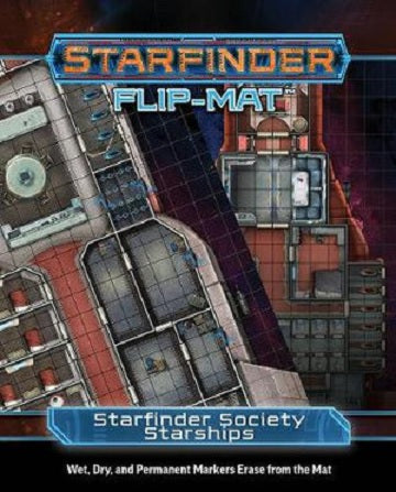SF FLIP-MAT: STARFINDER SOCIETY STARSHIPS | BD Cosmos