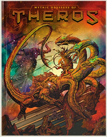 D&D RPG: MYTHIC ODYSSEYS OF THEROS [HC] HOBBY EXCLUSIVE COVER | BD Cosmos