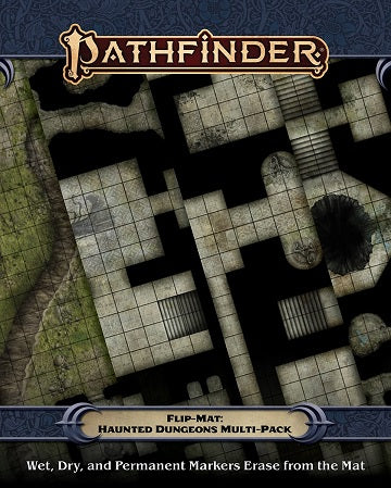 PF FLIP-MAT: HAUNTED DUNGEONS MULTI-PACK | BD Cosmos