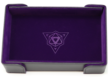 FOLDING MAGNETIC RECTANGLE TRAY: PURPLE | BD Cosmos