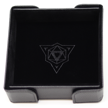 FOLDING MAGNETIC SQUARE TRAY: BLACK | BD Cosmos
