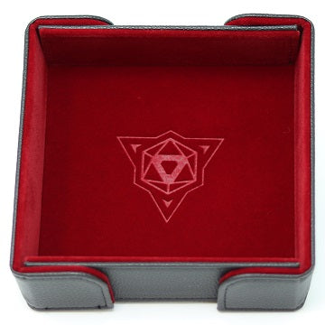 FOLDING MAGNETIC SQUARE TRAY: RED | BD Cosmos