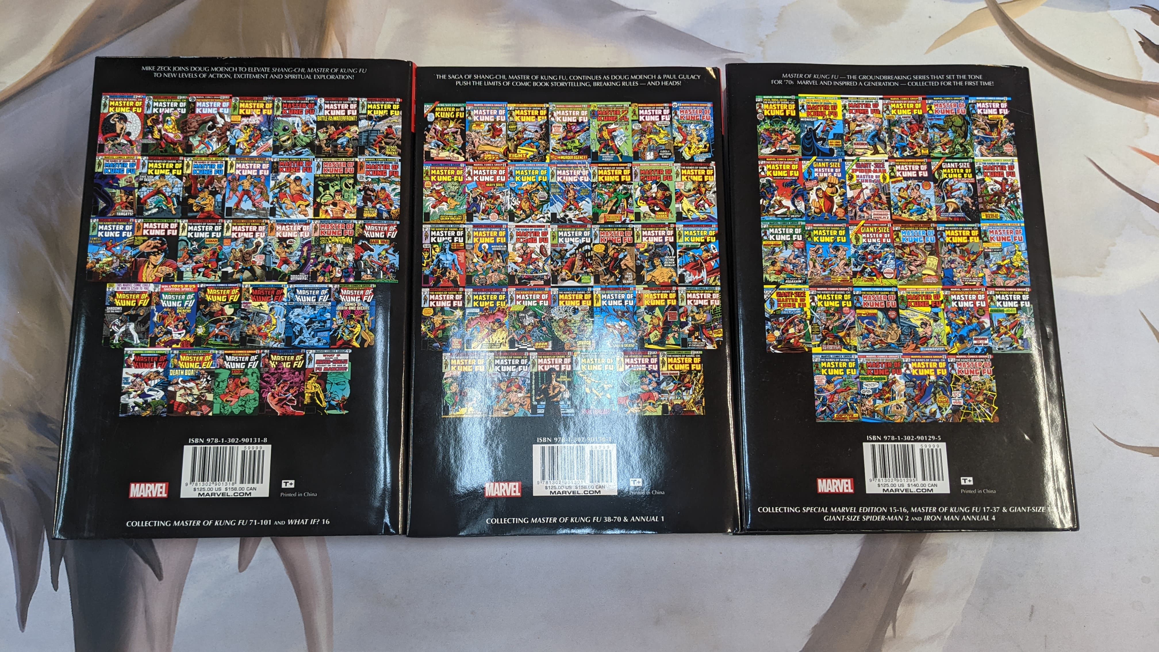 Shang-Chi Master of Kung-Fu Omnibus Hardcover Volume 1-2-3 Used NM | BD Cosmos