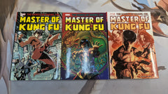 Shang-Chi Master of Kung-Fu Omnibus Hardcover Volume 1-2-3 Used NM | BD Cosmos