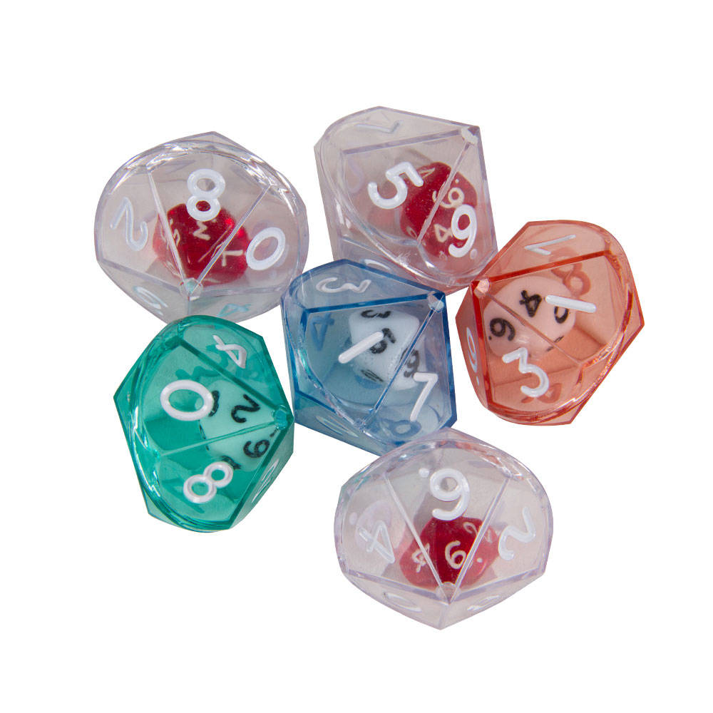 D10 DOUBLE DICE ASSORTED | BD Cosmos