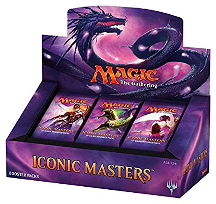 ICONIC MASTERS BOOSTER BOOSTER BOX ANGLAIS | BD Cosmos